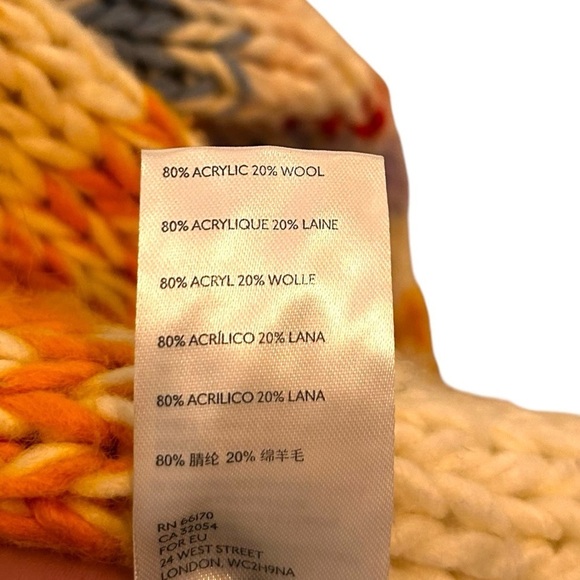 Anthropologie Grazia Chunky Striped Cardigan Sweater- Size XS/S - Picture 9 of 11